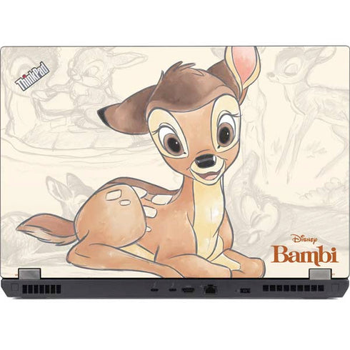Disney Bambi Sketched Portrait Lenovo ThinkPad Skin