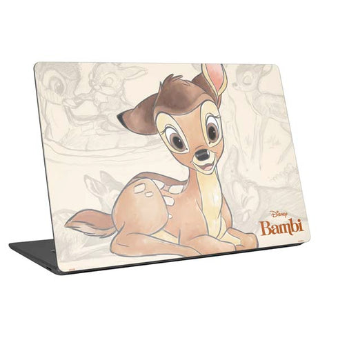Disney Bambi Sketched Portrait Universal Laptop 13in (10.6 x 7.6in) Skin