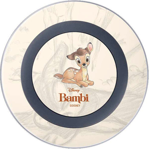 Disney Bambi Sketched Portrait Wireless Charger Skin