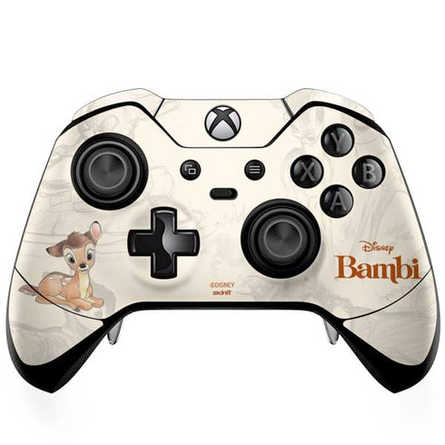 Disney Bambi Sketched Portrait Xbox One Elite Controller Skin