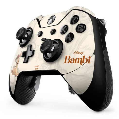 Disney Bambi Sketched Portrait Xbox One Elite Controller Skin