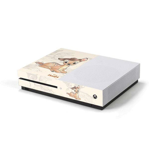 Disney Bambi Sketched Portrait Xbox One S Console Skin