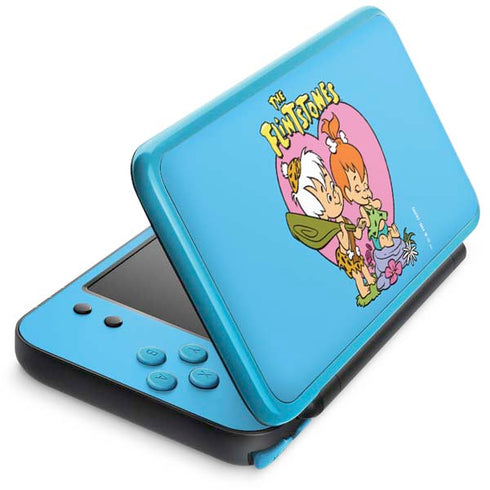 The Flinstones Bamm-Bamm and Pebbles Nintendo 2DS XL (2017) Skin