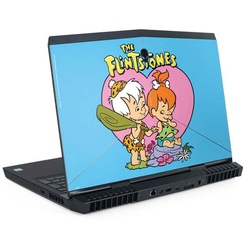 The Flinstones Bamm-Bamm and Pebbles Dell Alienware Skin