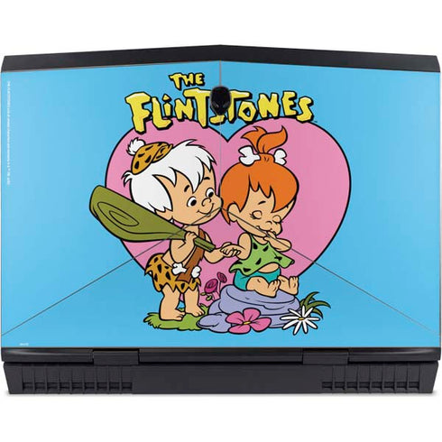 The Flinstones Bamm-Bamm and Pebbles Dell Alienware Skin
