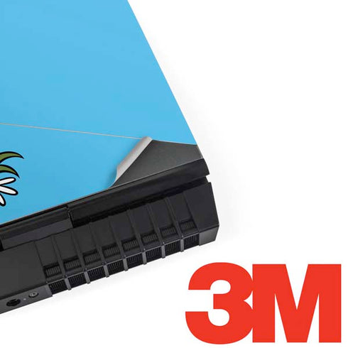 The Flinstones Bamm-Bamm and Pebbles Dell Alienware Skin