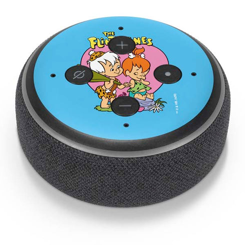 The Flinstones Bamm-Bamm and Pebbles Amazon Echo Dot Skin