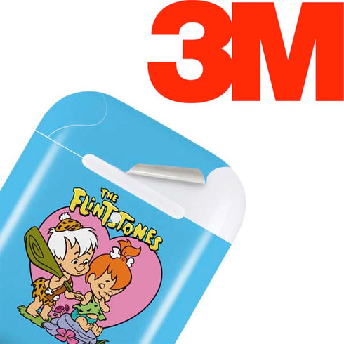 The Flinstones Bamm-Bamm and Pebbles Apple AirPods 2 Skin