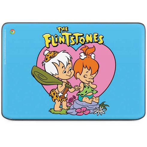 The Flinstones Bamm-Bamm and Pebbles HP Chromebook Skin