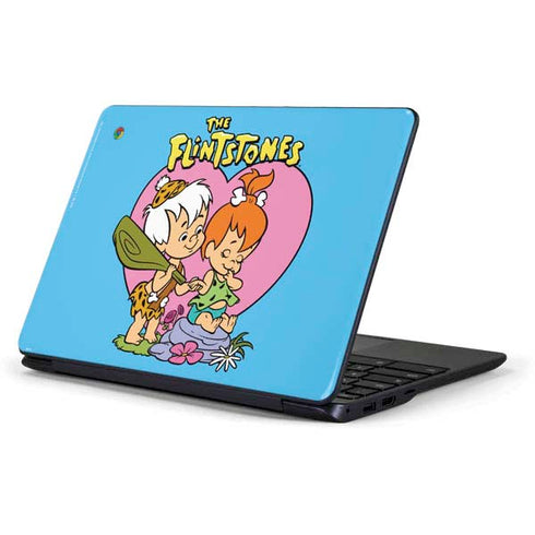 The Flinstones Bamm-Bamm and Pebbles Samsung Chromebook Skin