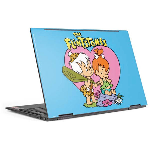 The Flinstones Bamm-Bamm and Pebbles HP Envy Skin