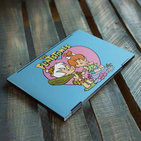 The Flinstones Bamm-Bamm and Pebbles HP Envy Skin