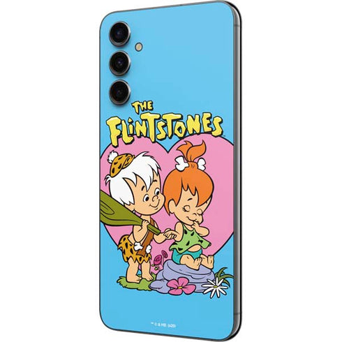 The Flinstones Bamm-Bamm and Pebbles Galaxy A14 5G Skin