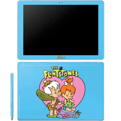 The Flinstones Bamm-Bamm and Pebbles Galaxy Book 12in Skin
