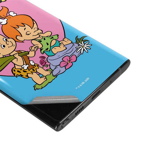 The Flinstones Bamm-Bamm and Pebbles Galaxy Note 10 Plus Skin