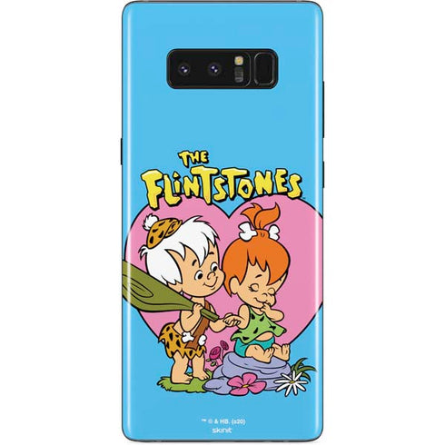 The Flinstones Bamm-Bamm and Pebbles Galaxy Note 8 Skin