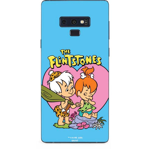 The Flinstones Bamm-Bamm and Pebbles Galaxy Note 9 Skin