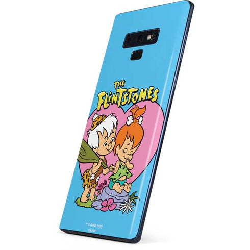 The Flinstones Bamm-Bamm and Pebbles Galaxy Note 9 Skin