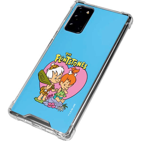 The Flinstones Bamm-Bamm and Pebbles Galaxy Note20 5G Clear Case