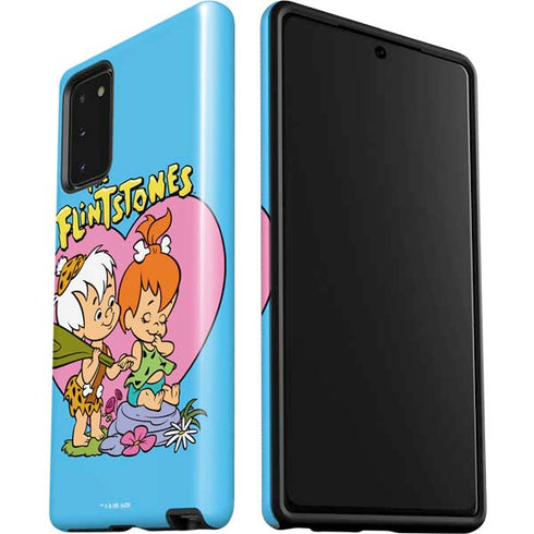 The Flinstones Bamm-Bamm and Pebbles Galaxy Note20 5G Pro Case