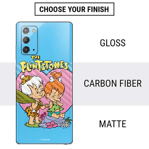 The Flinstones Bamm-Bamm and Pebbles Galaxy Note20 5G Skin