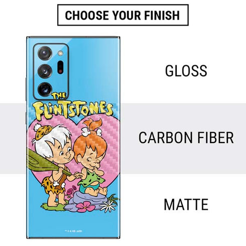 The Flinstones Bamm-Bamm and Pebbles Galaxy Note20 Ultra 5G Skin