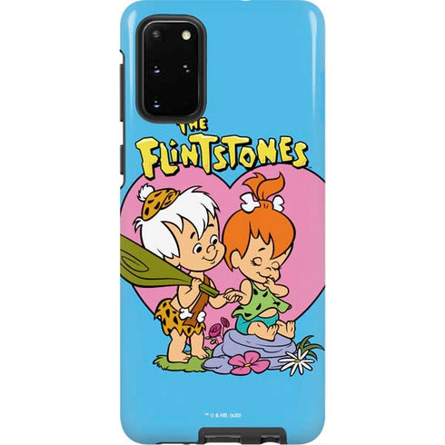The Flinstones Bamm-Bamm and Pebbles Galaxy S20 Plus Pro Case