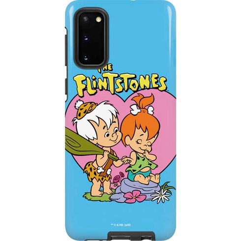The Flinstones Bamm-Bamm and Pebbles Galaxy S20 Pro Case