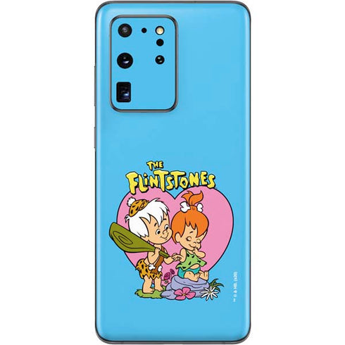The Flinstones Bamm-Bamm and Pebbles Galaxy S20 Ultra 5G Skin
