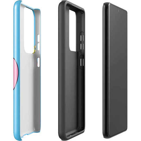 The Flinstones Bamm-Bamm and Pebbles Galaxy S21 Ultra 5G Pro Case