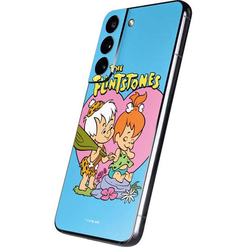 The Flinstones Bamm-Bamm and Pebbles Galaxy S22 Skin