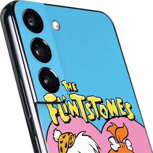 The Flinstones Bamm-Bamm and Pebbles Galaxy S22 Skin