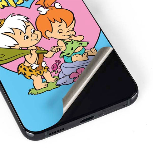 The Flinstones Bamm-Bamm and Pebbles Galaxy S22 Skin