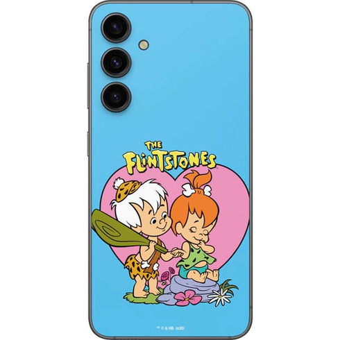 The Flinstones Bamm-Bamm and Pebbles Galaxy S23 FE Skin
