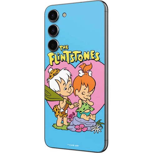 The Flinstones Bamm-Bamm and Pebbles Galaxy S23 Plus Skin