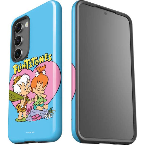 The Flinstones Bamm-Bamm and Pebbles Galaxy S23 Pro Case