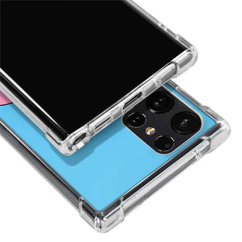 The Flinstones Bamm-Bamm and Pebbles Galaxy S24 Ultra Clear Case