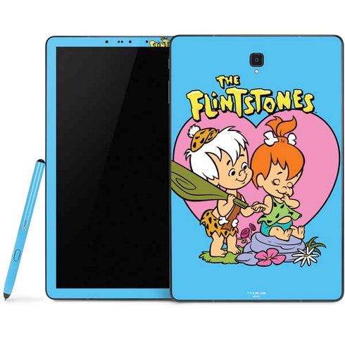 The Flinstones Bamm-Bamm and Pebbles Samsung Galaxy Tab Skin