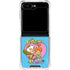 The Flinstones Bamm-Bamm and Pebbles Galaxy Z Flip5 5G Clear Case