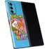 The Flinstones Bamm-Bamm and Pebbles Galaxy Z Fold2 5G Skin