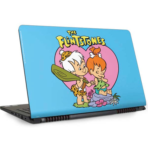 The Flinstones Bamm-Bamm and Pebbles Dell Inspiron Skin