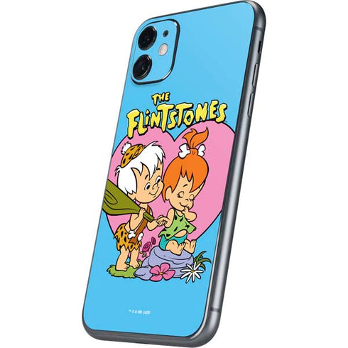 The Flinstones Bamm-Bamm and Pebbles iPhone 11 Skin
