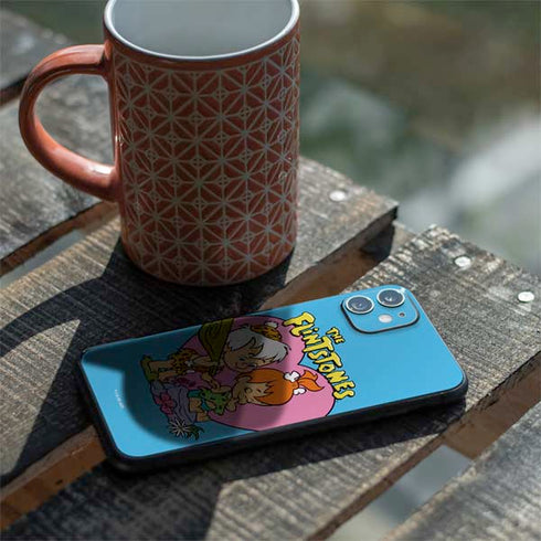 The Flinstones Bamm-Bamm and Pebbles iPhone 11 Skin