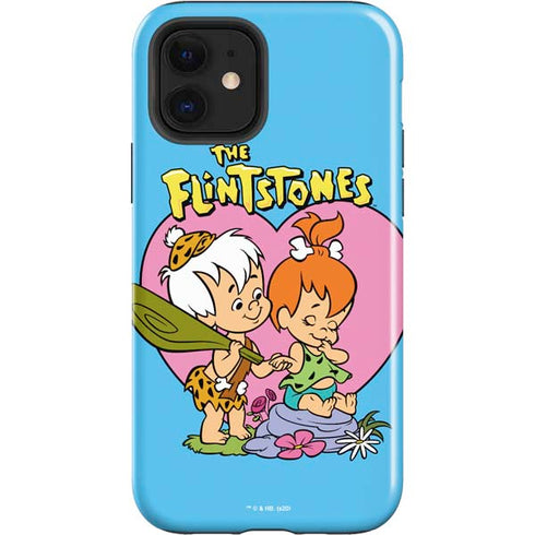 The Flinstones Bamm-Bamm and Pebbles iPhone 12 Impact Case