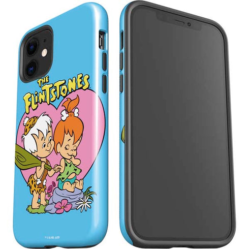 The Flinstones Bamm-Bamm and Pebbles iPhone 12 Mini Impact Case