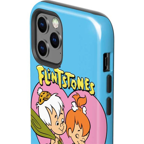 The Flinstones Bamm-Bamm and Pebbles iPhone 12 Pro Max Impact Case