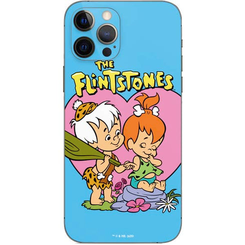 The Flinstones Bamm-Bamm and Pebbles iPhone 12 Pro Skin