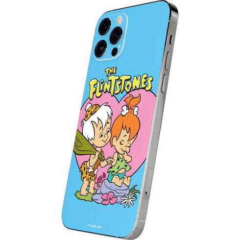 The Flinstones Bamm-Bamm and Pebbles iPhone 12 Pro Skin