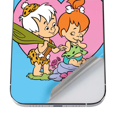 The Flinstones Bamm-Bamm and Pebbles iPhone 12 Pro Skin