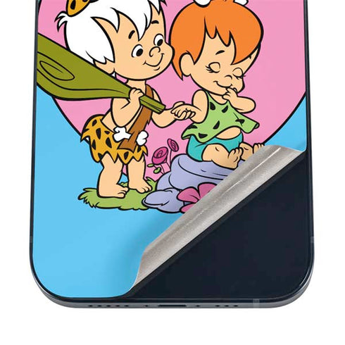 The Flinstones Bamm-Bamm and Pebbles iPhone 12 Skin
